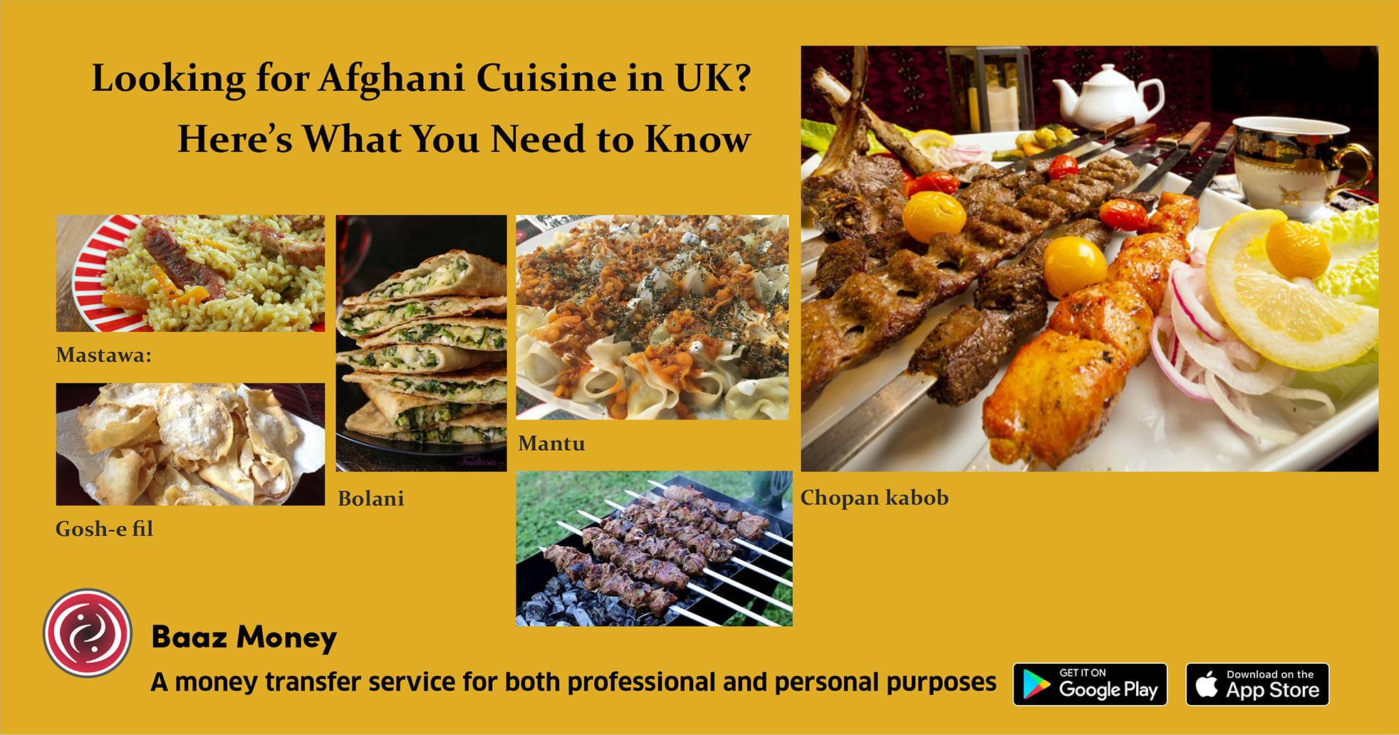 Looking for Afghani Cuisine in UK? - Here’s What You Need to Know